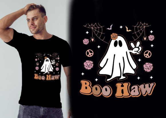 Boo Haw Halloween T-shirt Design: Your All-in-One Creative Pack