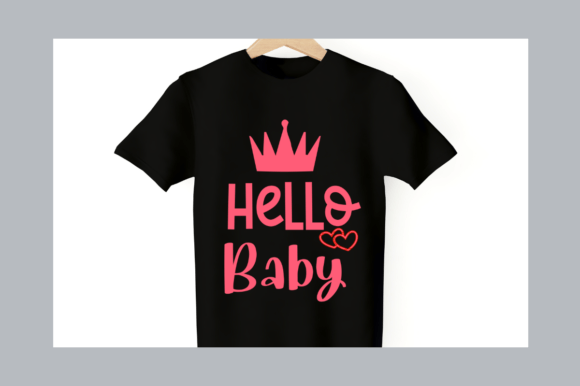 HELLO BABY Creative SVG Graphic Design: A Versatile Asset for Creators